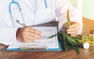 doctor writing script for medical marijuana in Louisiana